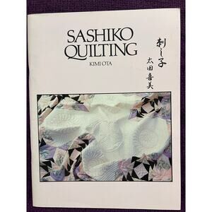 Sashiko quilting book by Kimi Ota